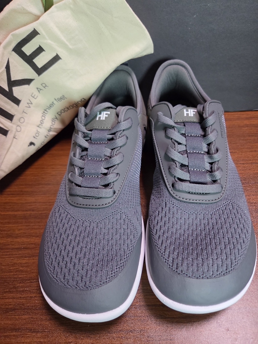 Hike Footwear HF Healthy Freedom Barefoot Shoes Gray & Black